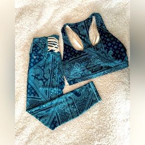 Fabletics Power Hold Leggings and Sports Bra
